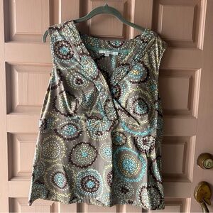 Boden Multicolor Sleeveless Blouse